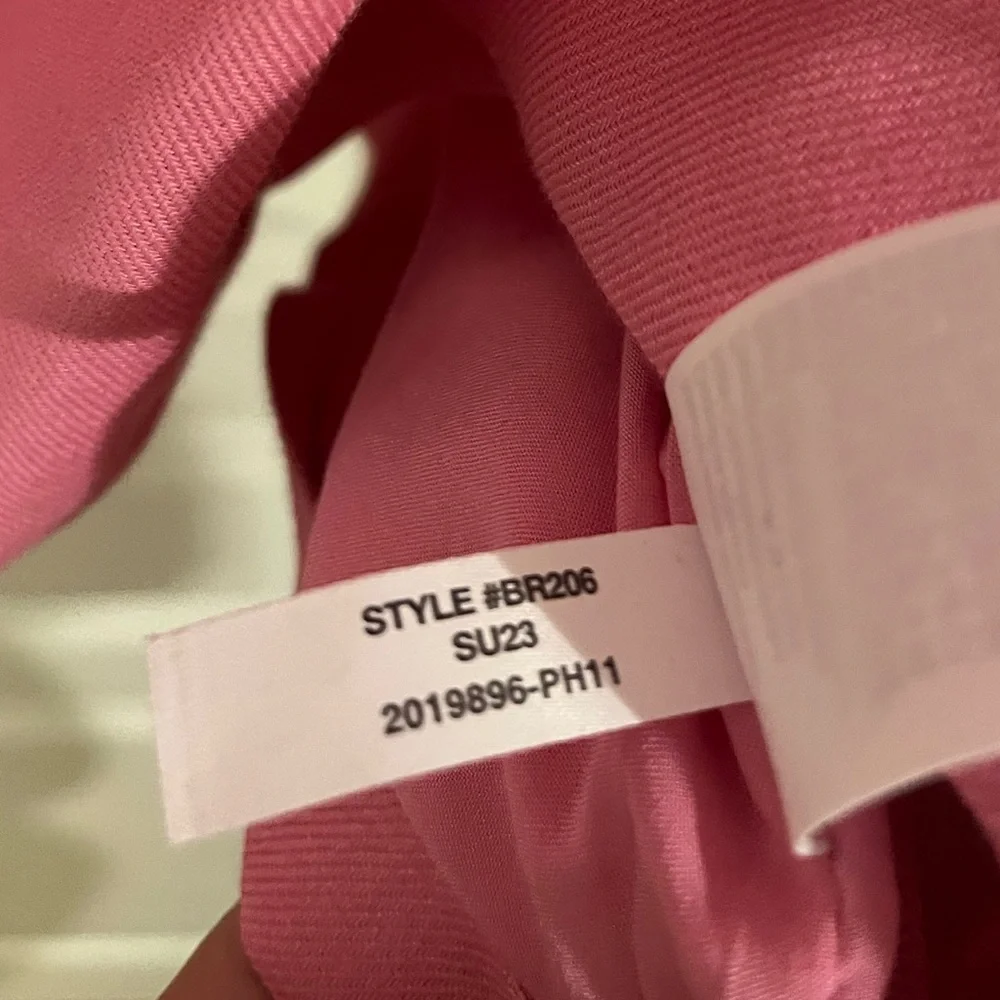 J.Crew Pink Bow front shift dress in stretch linen NWOT Size 3X - Picture 9 of 9